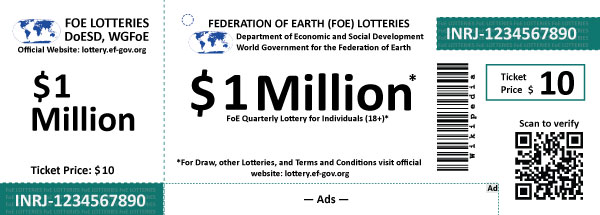 FoE $1 Million Lottery ticket